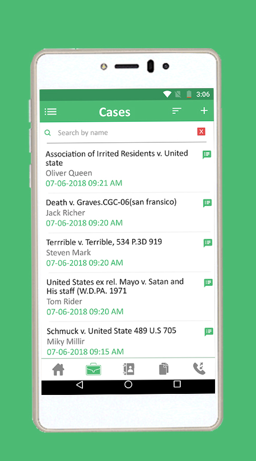 Case Management Mobile App for Lawyers screenshot 2
